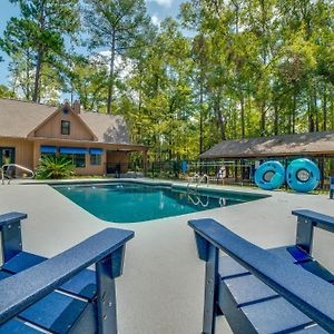 Stunning Valdosta A-Frame Home With Private Pool! Exterior photo