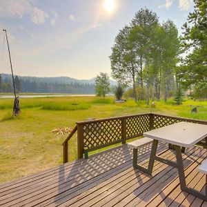 Seeley Lake Cabin With Private Dock! 빌라 Exterior photo