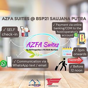 Bandar Saujana Putra Bsp 21 Azfa Suite Free Wifi Jenjarum Exterior photo