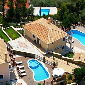 Dreamy Villa Jasmine With Private Pool In Skiathos 트롤로스 Exterior photo