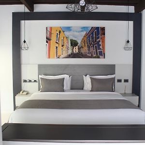 Hotel Boutique Casona De Santa Clara 푸에블라 Exterior photo