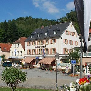 Gasthaus Merkel Hotel 바트베르넥임피흐텔게비르거 Exterior photo