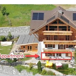 에셴 Alpine Chalet With Natural Pool 아파트 Exterior photo