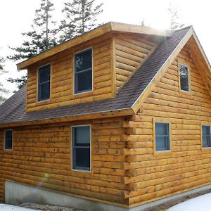 엘스워스 Log Cabin On Saltwater Cove 빌라 Exterior photo