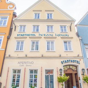 Stadthotel Herzog Ludwig 란츠후트 Exterior photo