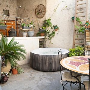 Cazouls-d Herault Maison Atypique, Grande Terrasse Avec Jacuzzi 빌라 Exterior photo