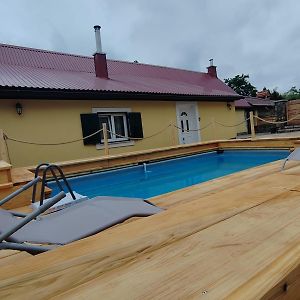 Country House With Pool, Jacuzzi And Tavern - Valincic Brinje Exterior photo