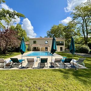 La Maison L'Eperon, Stylish 5 Star Villa Surrounded By Vineyard Near Saint Emilion Vérac Exterior photo