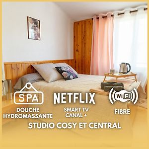 부르봉-레-뱅 La Rosee - Studio Zen A 50M Des Thermes - Vue Casino, Sdd Hydromassante, Wifi, Netflix, Smart Tv 아파트 Exterior photo