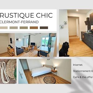 클레르몽페랑 Joli Appart Le Rustique Chic 아파트 Exterior photo