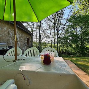 Prissac Ancien Moulin Avec Piscine, Terrasse, Jardin Privatif Et Petite Ile - Pres Des Etangs De La Brenne - Fr-1-591-159 빌라 Exterior photo