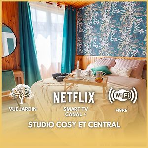 부르봉-레-뱅 La Rosee - Studio Cosy A 50M Des Thermes - Vue Jardin, Wifi, Netflix, Smart Tv 아파트 Exterior photo