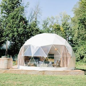 Marmora Open Sky Glamping Kawartha Dome 아파트 Exterior photo