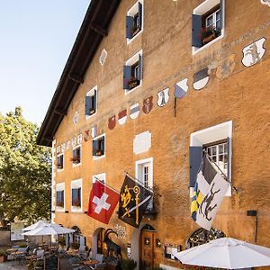 Historic Hotel Crusch Alva 추오츠 Exterior photo