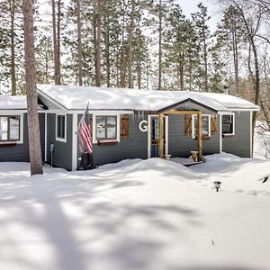 Nevis Cabin Escape With Boat Dock Lake Access! 빌라 Exterior photo