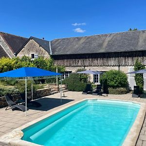 Bossay-sur-Claise Les Bertaulieres B&B Exterior photo