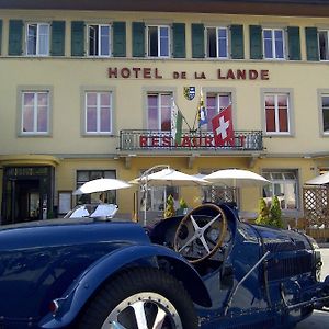 Hotel De La Lande 르브라시아 Restaurant photo