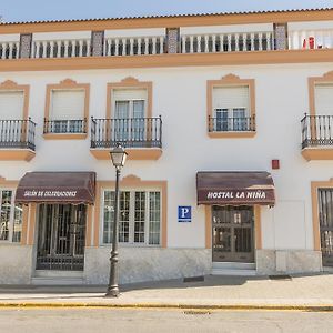 Hostal Restaurante La Nina 팔로스 델 라 프론테라 Exterior photo