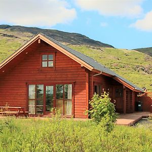 레이크홀트 Geysir - Modern Log Cabin 빌라 Exterior photo