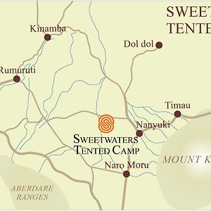 Sweetwaters Tented Camp 호텔 나뉴키 Exterior photo