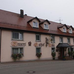 Brauereigasthof Adler 호텔 허버팅언 Exterior photo