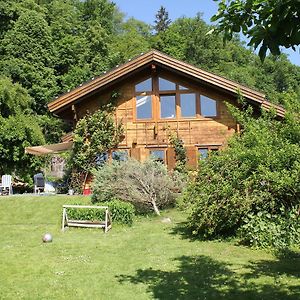 Holzhaus Im Gruenen B&B 파사우 Exterior photo