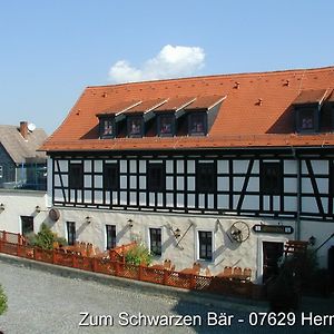 Hotel Zum Schwarzen Baer 헤름스도르프 Exterior photo