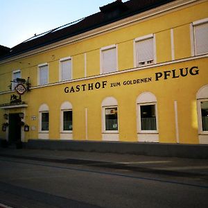 Gasthof Zum Goldenen Pflug 호텔 암스테텐 Exterior photo