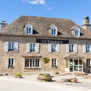 Les Voyageurs 호텔 Saint-Martin-la-Meanne Exterior photo