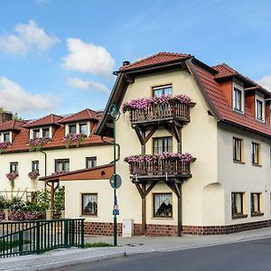 Pension Zur Gruenen Eiche 호텔 Kaulsdorf Exterior photo