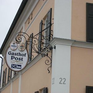 Gasthof Post 호텔 Grossaitingen Exterior photo
