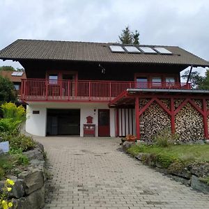 Bromskirchen Ferienhaus Winterberg 아파트 Exterior photo