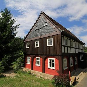 Oberlausitzer Ferienhaus Gebirgshaeusl Jonsdorf 빌라 Exterior photo