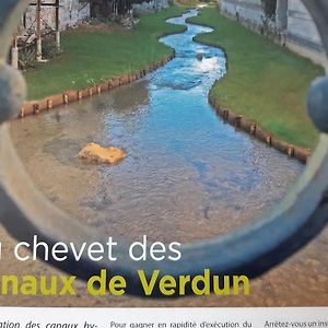 Au Chevet Des Canaux De Verdun 아파트 Exterior photo