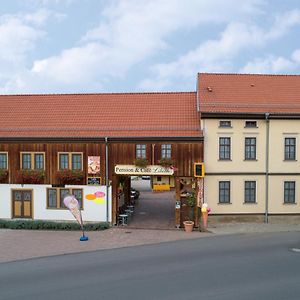 펜션-카페-리벨 Elxleben bei Arnstadt Exterior photo