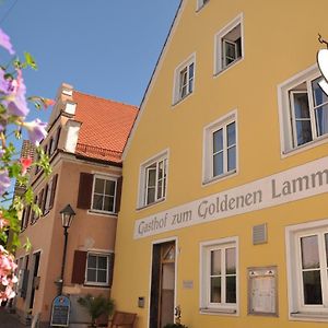 Hotel Gasthof Zum Goldenen Lamm 하르부르크 Exterior photo