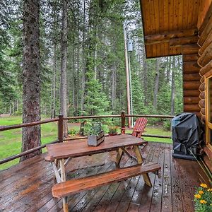 에식스 Cozy Glacier Park Log Cabin - Best In The West! 빌라 Exterior photo