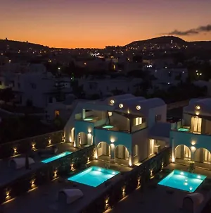 Modern Dome Homes Of Santorini 페리사 Exterior photo