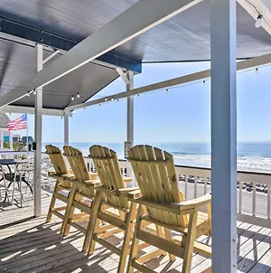 Surfside Beach Home With Deck On Pedestrian Beach! Exterior photo