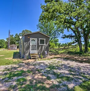 Lake Fork Getaway Tiny Home In Alba With Bbq! Exterior photo