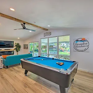 Modern Lakefront Mabank Home With Pool Table! Exterior photo